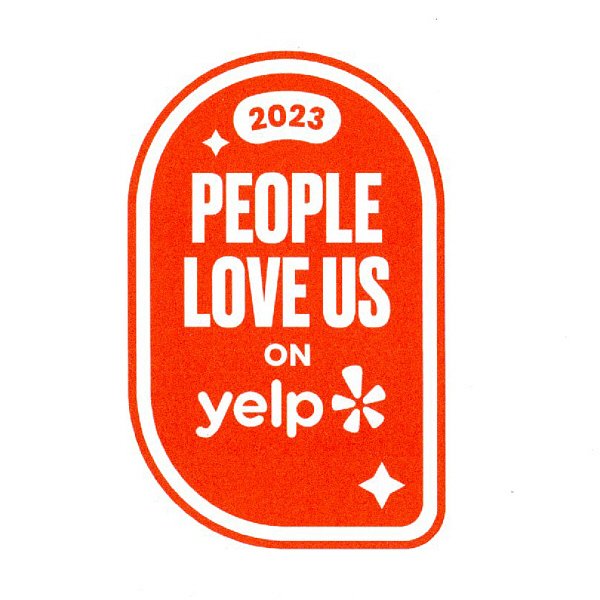 People Love Us On Yelp 2023 Winner